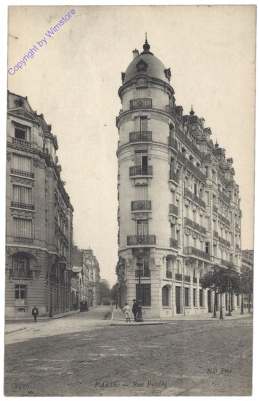 Paris, Rue Piccini