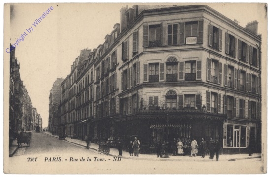 Paris, Rue de la Tour
