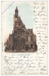 Paris, S'-Etienne du Mont