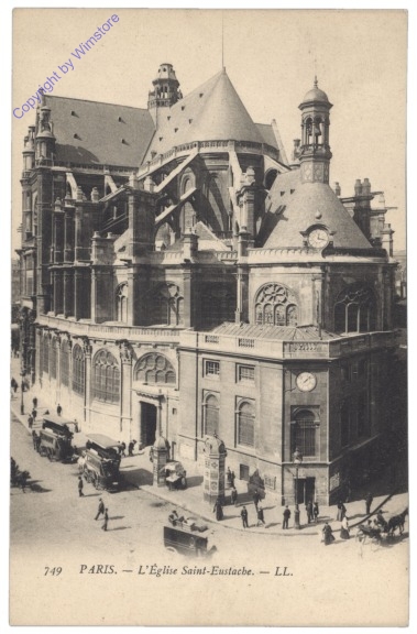 ak156378 Paris, L'Eglise Saint-Eustache