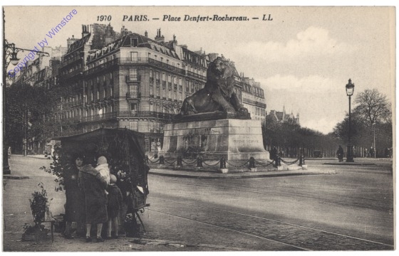 Paris, Place Denfert-Rochereau