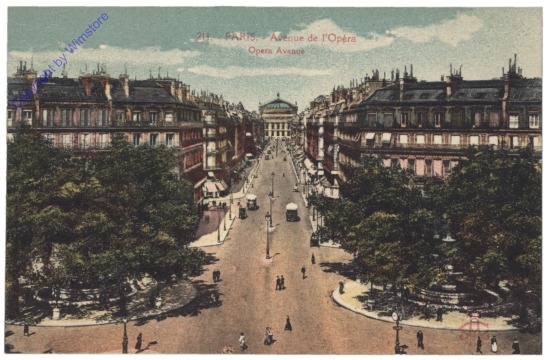 Paris, Opera Avenue