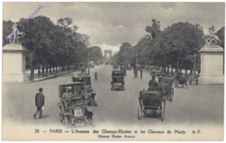 Paris, L'Avenue des Champs-Elysees