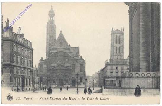 ak156390 Paris, Saint-Etienne-du-Mont