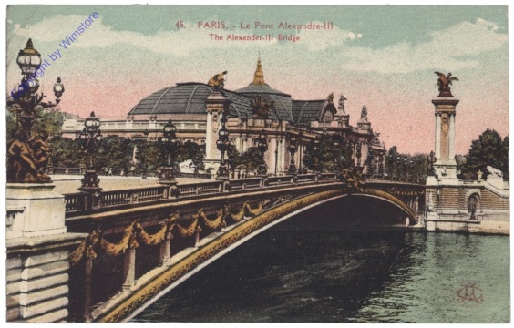 Paris, Le Pont Alexandre III