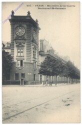 ak156395 Paris, Ministere de la Guerre