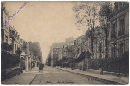 Paris, Rue du Ranelagh