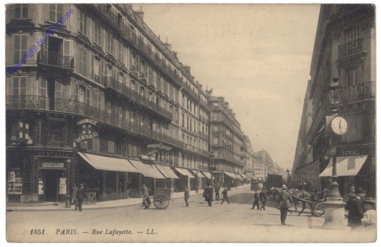 Paris, Rue Lafayette