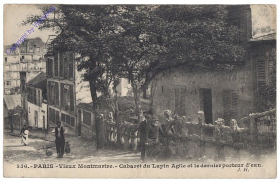 ak156404 Paris, Vieux Montmartre