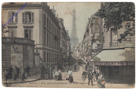 Paris, Rue Saint-Dominique
