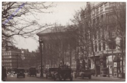 Paris, Eglise et Boulevard de la Madeleine