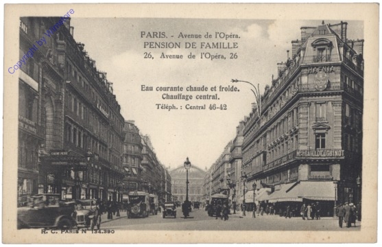 ak156409 Paris, Avenue de l'Opera