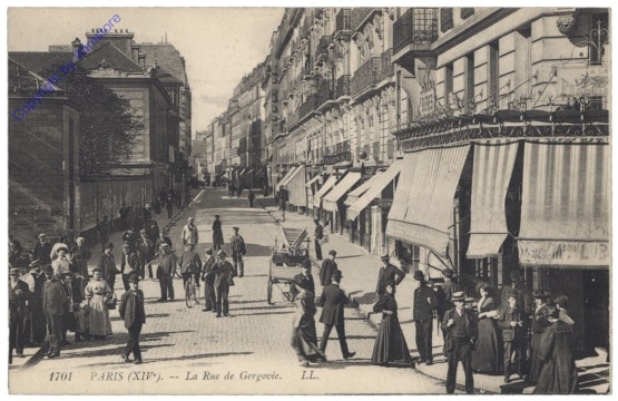 Paris, Rue de Gergovie