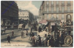 ak156412 Paris, La Rue Saint-Lazare