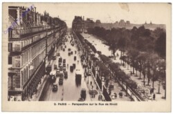 ak156414 Paris, Perspective sur la Rue de Rivoli