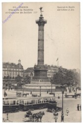 Paris, Place de la Bastille et Colonne de Juillet