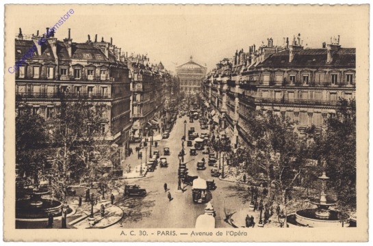 Paris, Avenue de l'Opera