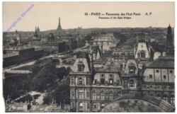 Paris, Panorama des Huit Ponts