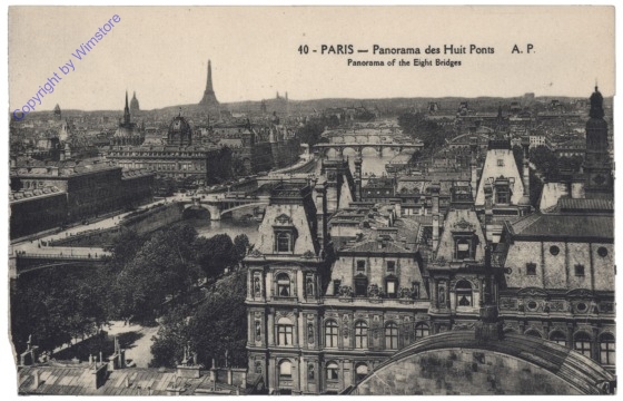 Paris, Panorama des Huit Ponts