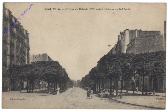 Paris, Avenue du Bel-Air