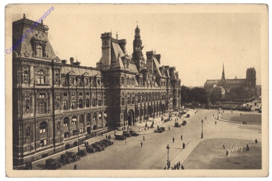ak156430 Paris, L'Hotel de Ville