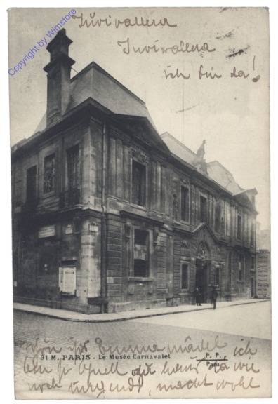 ak156433 Paris, Le Musee Carnavalet