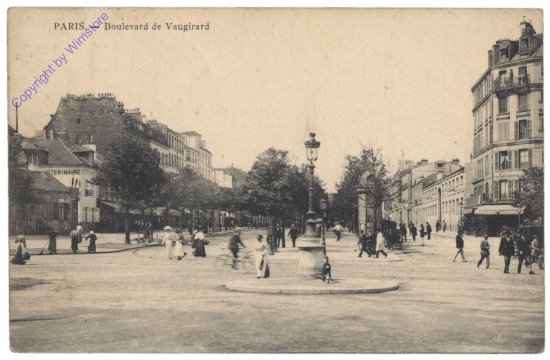 ak156434 Paris, Boulevard de Vaugirard