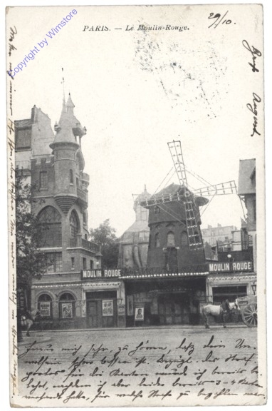ak156443 Paris, Le Moulin-Rouge