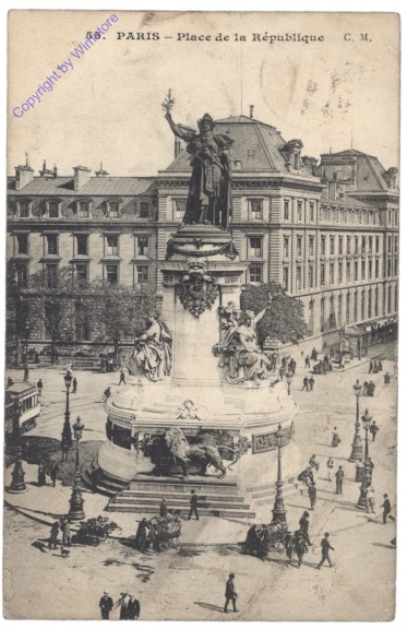 Paris, Place de la Republique