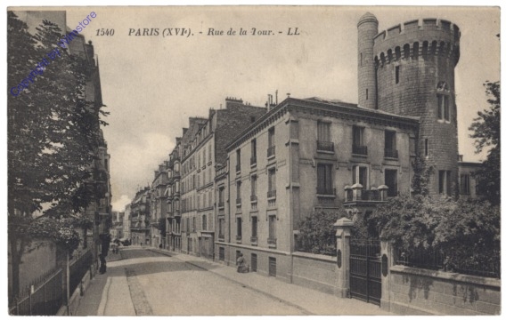 Paris, Rue de la Tour