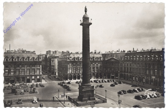 ak156469 Paris, La Place Vendome