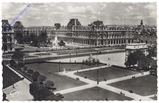 Paris, Perspective sur le Carrousel