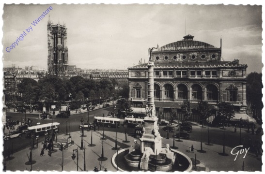 ak156471 Paris, La Place du Chatelet