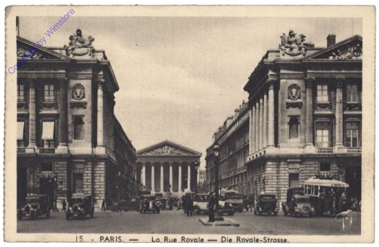 ak156473 Paris, La Rue Royale