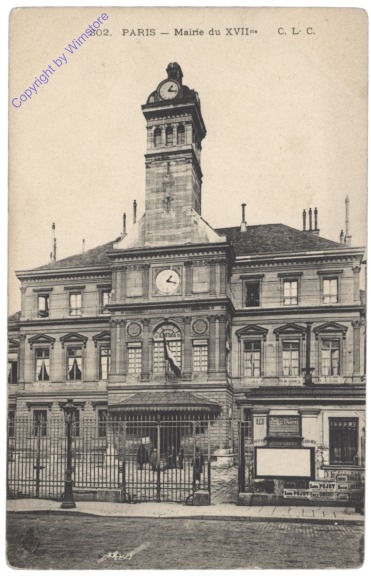 Paris, Mairie du XVIIme