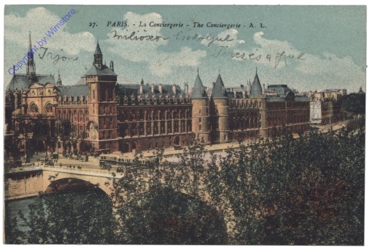 ak156484 Paris, La Conciergerie