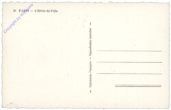 ak156488a Paris, L'Hotel de Ville