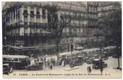 ak156510 Paris, Le Boulevard Montmartre