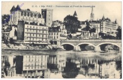 ak156516 Pau, Panorama et Pont de Juvacon