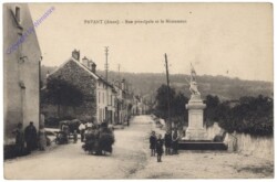 ak156517 Pavant, Rue principale et le Monument