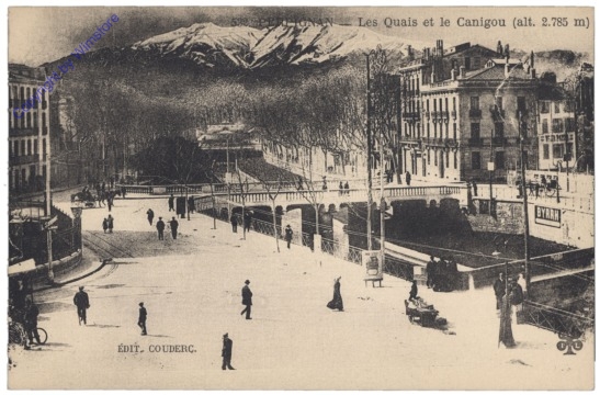 ak156522 Perpignan, Les Quais et le Canigou