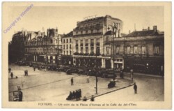 Poitiers, Un coin de la Place d'Armes