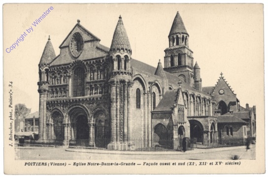 ak156531 Poitiers, Eglise Notre-Dame-la-Grande