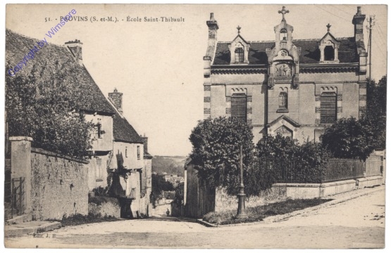 ak156537 Provins, Ecole Saint-Thibault