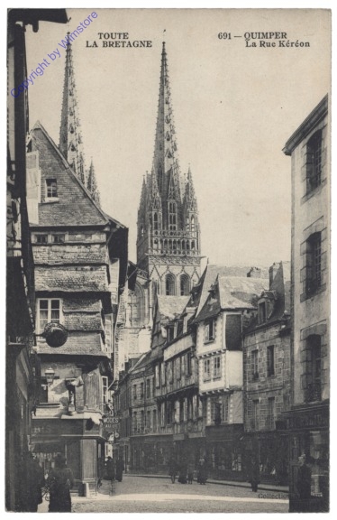 ak156542 Quimper, Rue Kereon