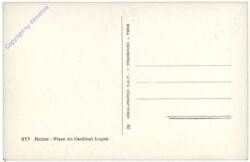 ak156558a Reims, Place du Cardinal Lucon