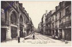 Reims, Le Casino et la Rue de l'Etape