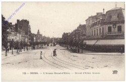 ak156576 Reims, L'Avenue Drouet-d'Erlon