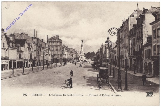 ak156578 Reims, L'Avenue Drouet-d'Erlon
