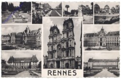 ak156580 Rennes, Multiansicht